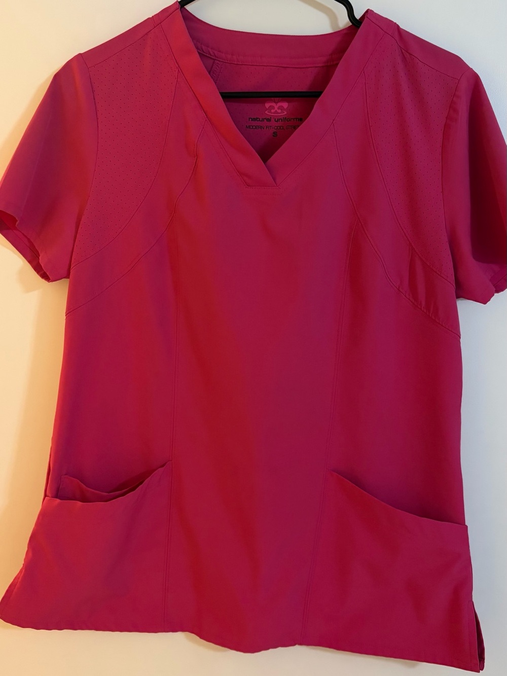 Women's Scrub Set - Hot Pink Both Small